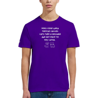 Load image into Gallery viewer, Dogs &amp; Cats Humor T-Shirt – &#39;Dogs Come When Called; Cats Take a Message&#39; Design
