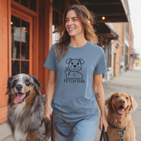 Load image into Gallery viewer, Fetch This Dog T-Shirt – Soft Unisex Fit for Pet Lovers
