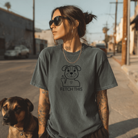 Load image into Gallery viewer, Fetch This T-Shirt – Vintage Look Soft Cotton Tee