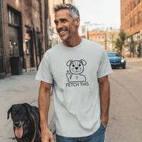 Load image into Gallery viewer, Fetch This T-Shirt – Vintage Look Soft Cotton Tee