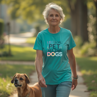 Load image into Gallery viewer, Life Goal: Pet All the Dogs Unisex T-Shirt – Soft Cotton Comfort
