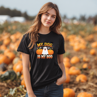Load image into Gallery viewer, My Dog is My Boo Halloween T-Shirt
