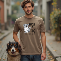 Load image into Gallery viewer, Rescue a Dog and Make a Friend for Life T-Shirt – Comfortable Unisex Fit